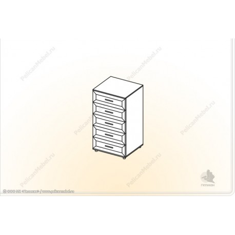 Классика - Комод КМ-0.6