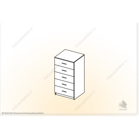 Лозанна - Комод КМ-0.6