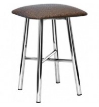 Табурет "Крест" Кожзам