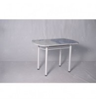 Стол обеденный №2 вставка "бабочка" Фотопечать 26 мм.