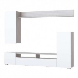 МИЯ Гостиная Анкор-Белый глянец