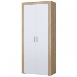 ОРЛАНДО Шкаф Сонома-Белый глянец