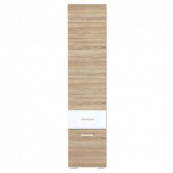 ЭЛИЗА Пенал Сонома-Белый глянец