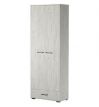 ИТАЛИЯ Шкаф ШК1Я-800 Крафт белый