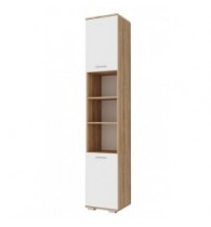 ИТАЛИЯ Пенал П-400 Сонома-Белый глянец