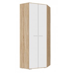 ИТАЛИЯ Шкаф ШУ-800 Сонома-Белый глянец