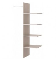 ОКТАВА Перегородка в Шкаф 2С Анкор светлый