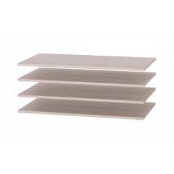 ОКТАВА Полки в Шкаф 2С Анкор светлый