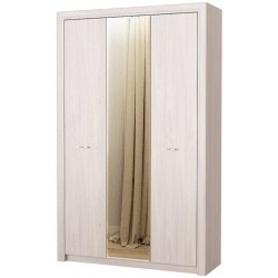 ОКТАВА Шкаф 2С1ЗР Анкор светлый