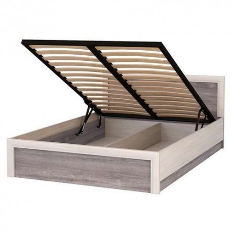 ОКТАВА Кровать 1600 ортопед Клабхаус серый