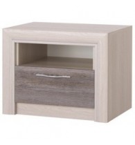 ОКТАВА Тумба прикроватная Клабхаус серый
