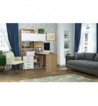 ПКС-11 Сонома-Белый глянец