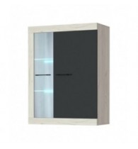 СОНАТА Витрина ВНС-800 Крафт белый-Антрацит