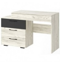 СОНАТА Стол косметический СКС-1200 Крафт белый-Антрацит