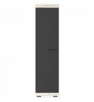 СОНАТА Шкаф ШС-500 Крафт белый-Антрацит
