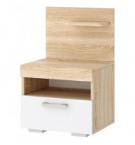 СОНАТА Тумба прикр. ТС-450 Сонома-Белый глянец