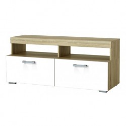 СОНАТА Тумба ТМС-1200 Сонома-Белый глянец