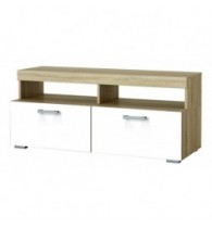 СОНАТА Тумба ТМС-1200 Сонома-Белый глянец