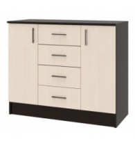 СОФИЯ Комод К1000 2Д Венге-Белфорт