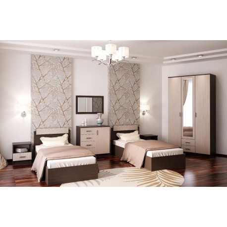 СОФИЯ Кровать КР900 Венге-Белфорт