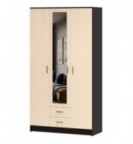 СОФИЯ Шкаф ТРИО Венге-Белфорт