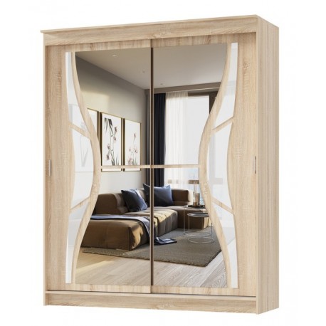 АЛЬЯНС шкаф-купе Бабочка 1500 Сонома