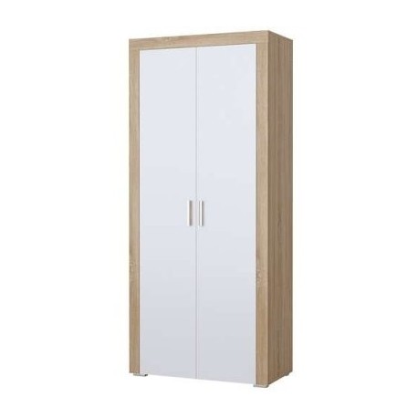 ОРЛАНДО Шкаф Сонома-Белый глянец