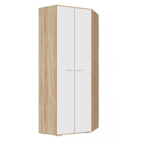 ИТАЛИЯ Шкаф ШУ-800 Сонома-Белый глянец