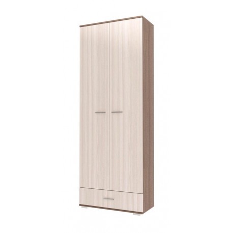 ИТАЛИЯ Шкаф ШК1Я-800 Шимо темный-Шимо светлый