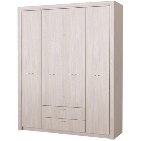 ОКТАВА Шкаф 4С2Я Анкор светлый