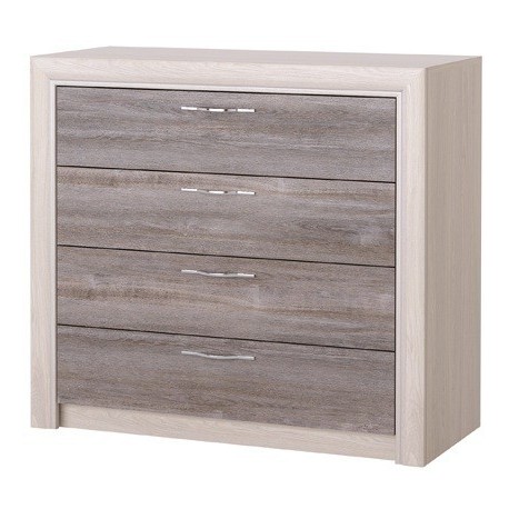 ОКТАВА Комод 4Я Клабхаус серый