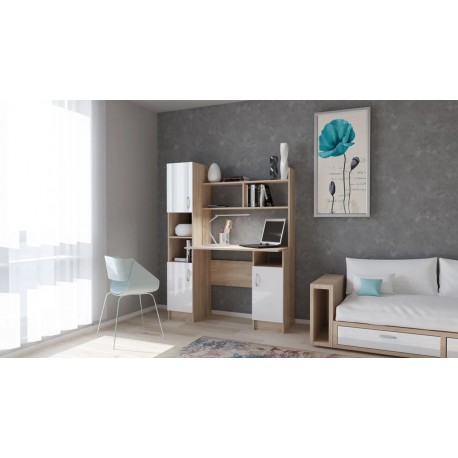 ПКС-6 Сонома-Белый глянец