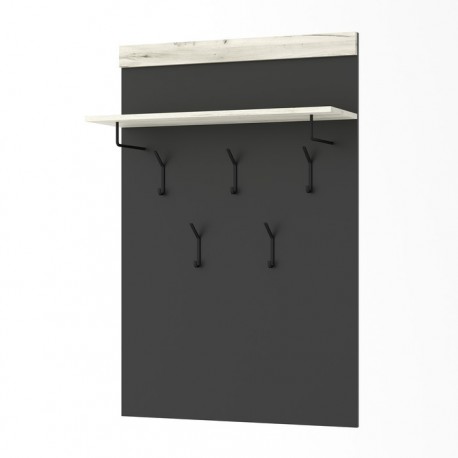 СОНАТА Вешалка ВШС-800 Крафт белый-Антрацит