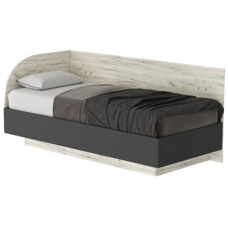 СОНАТА Кровать-софа КРС-900 Крафт белый-Антрацит