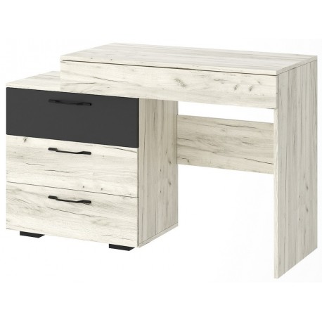 СОНАТА Стол косметический СКС-1200 Крафт белый-Антрацит