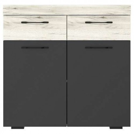 СОНАТА Тумба ТС-900 Крафт белый-Антрацит