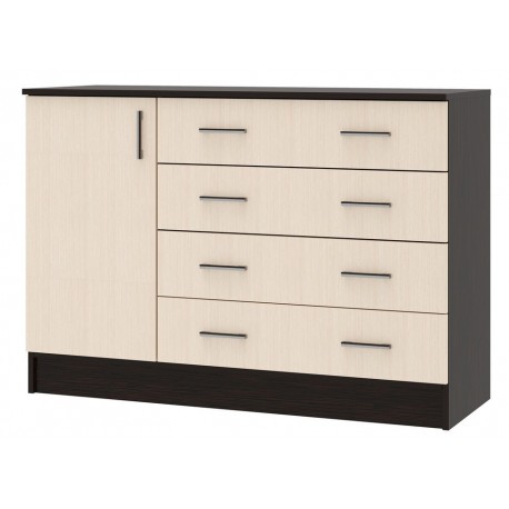 СОФИЯ Комод К1200 1Д Венге-Белфорт